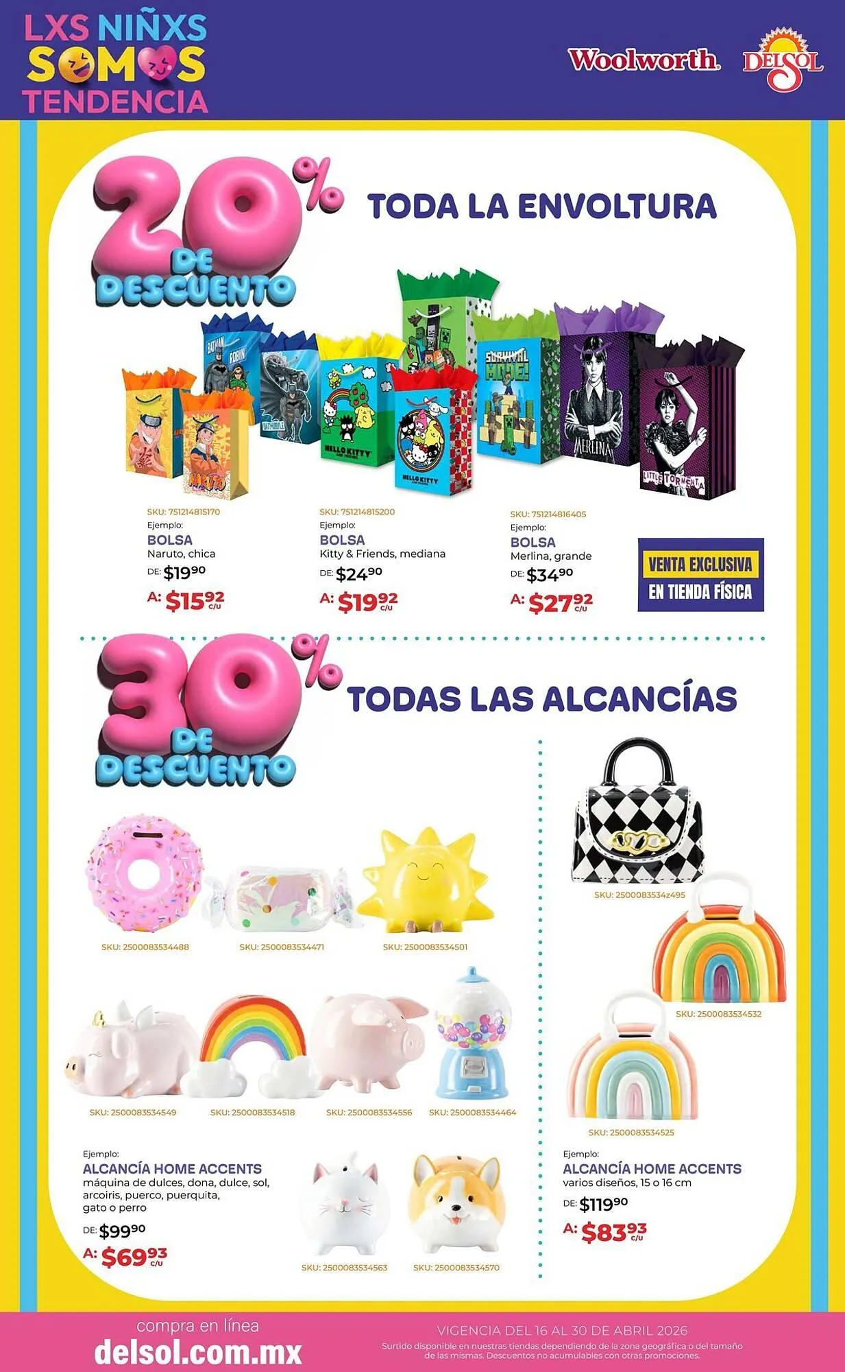 Catálogo de Folleto DelSol 22 de abril al 30 de abril 2026 - Pagina 20