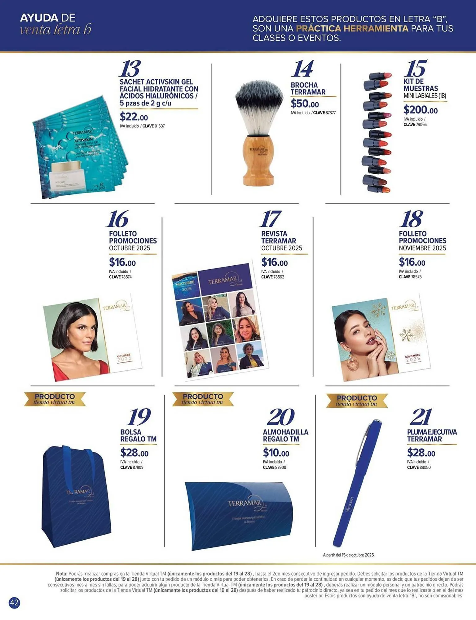 Catálogo de Catálogo Terramar Brands 2 de octubre al 31 de octubre 2025 - Pagina 42