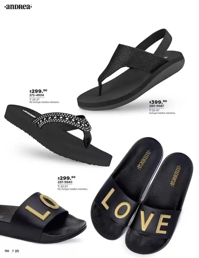 Catálogo de ANDREA | CALZADO DAMA 26 de enero al 24 de mayo 2025 - Pagina 110