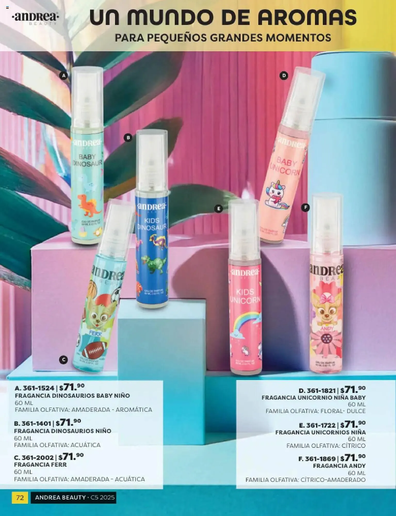 Catálogo de Catálogo Andrea 3 de octubre al 19 de octubre 2025 - Pagina 72