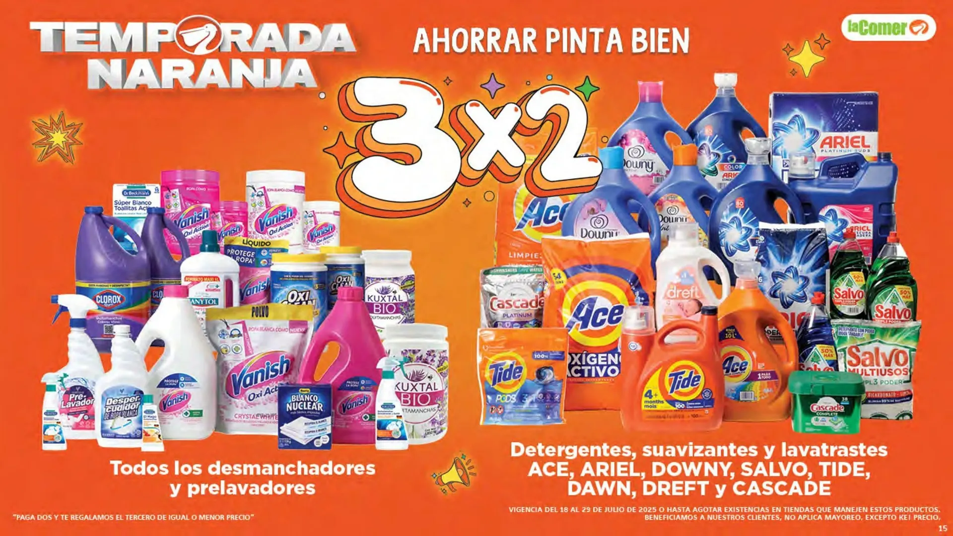 Catálogo de Catálogo La Comer 18 de julio al 29 de julio 2025 - Pagina 15