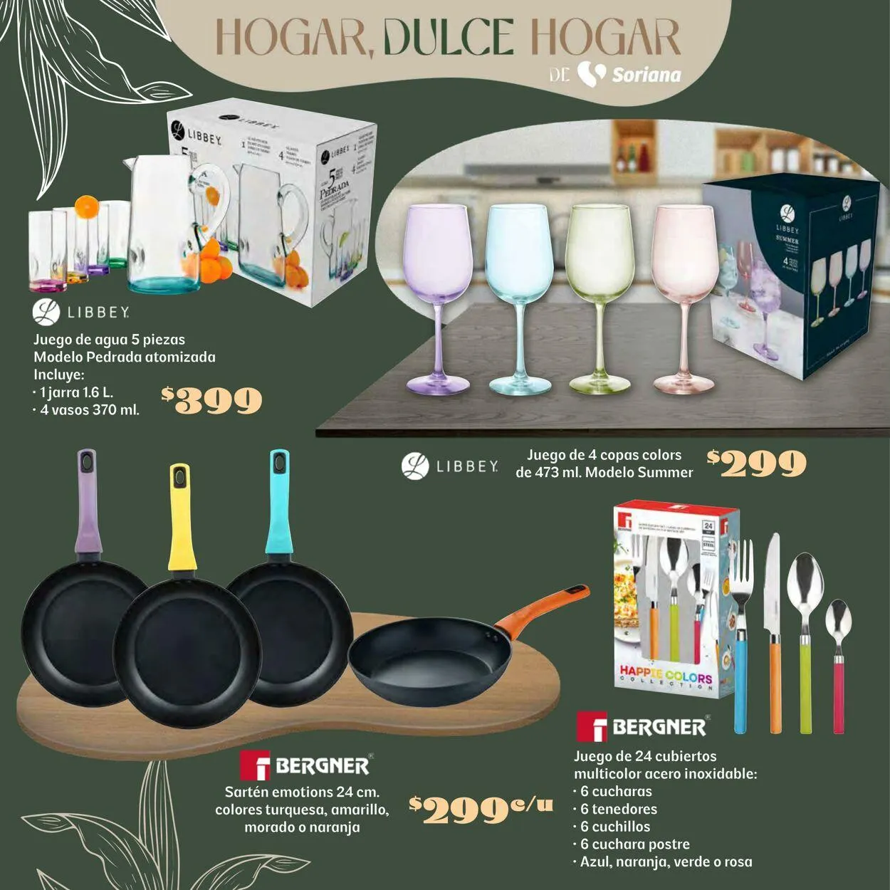 Catálogo de Soriana - Hogar Dulce Hogar Híper Nacional Oferta actual 22 de abril al 22 de mayo 2025 - Pagina 12