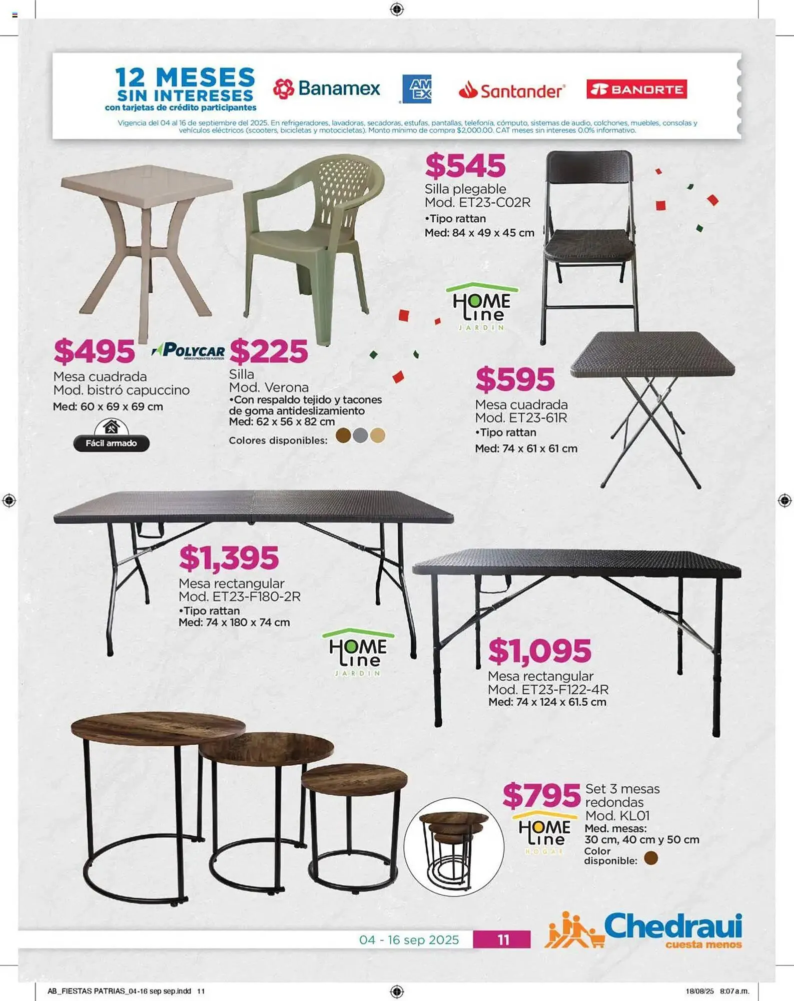 Catálogo de Folleto Chedraui 4 de septiembre al 17 de septiembre 2025 - Pagina 11