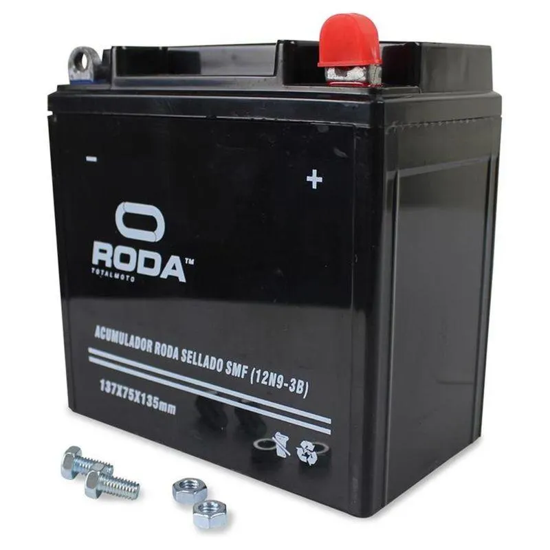 Acumulador Sellado Smf (12N9-3B) Roda 12V 7.5A