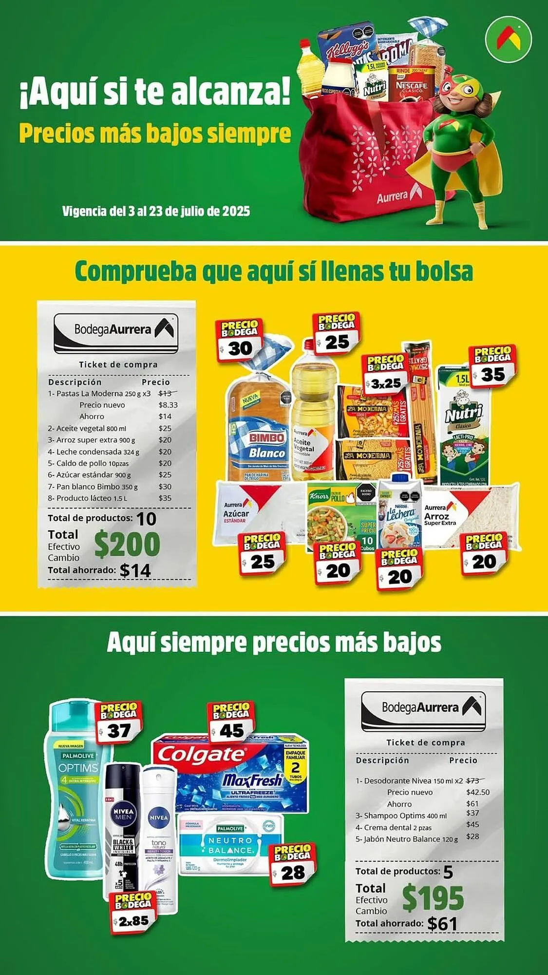 Catálogo de Catálogo Bodega Aurrerá 4 de julio al 23 de julio 2025 - Pagina 1