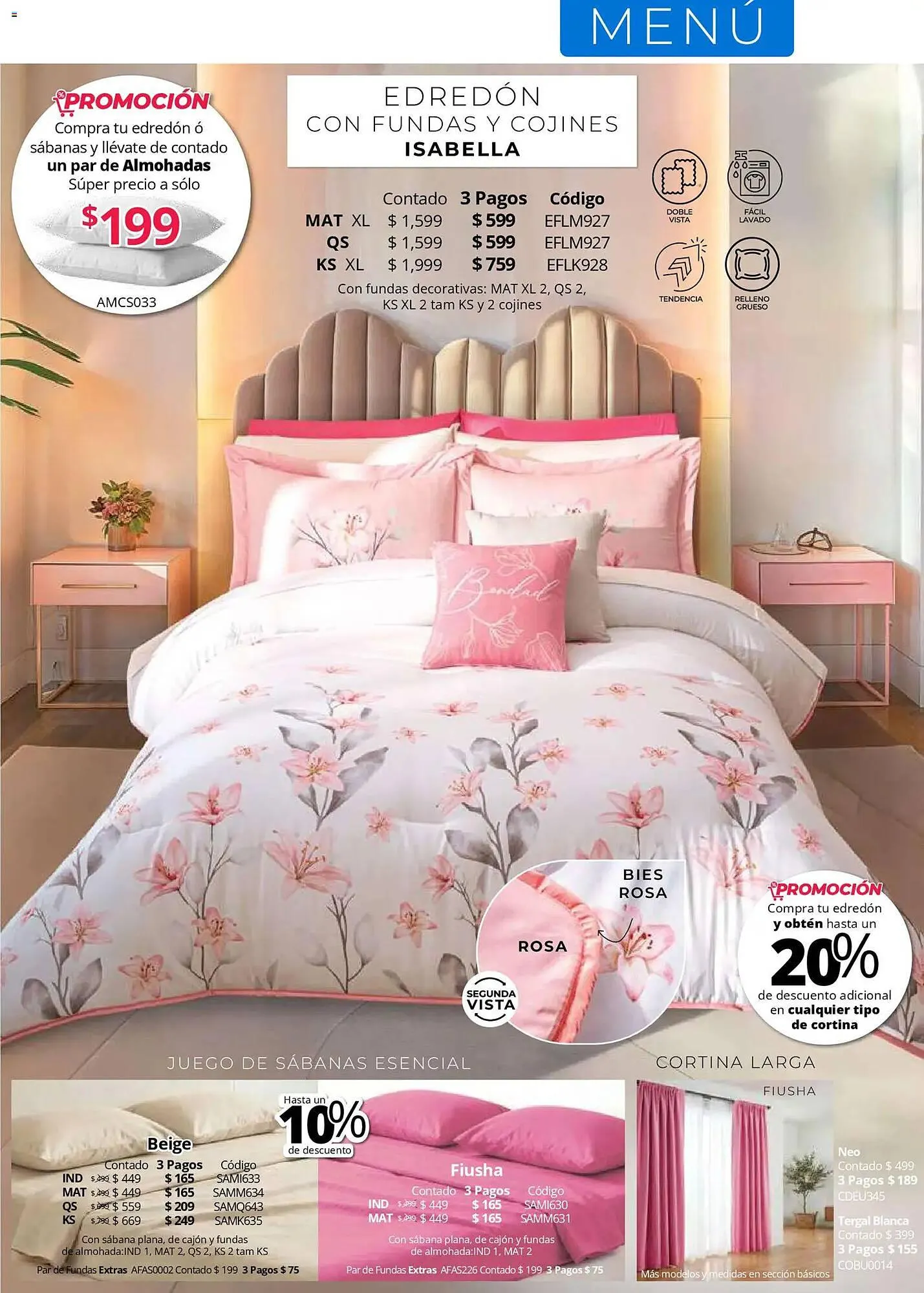 Catálogo de Catálogo Colchas Concord 1 de mayo al 1 de agosto 2026 - Pagina 40