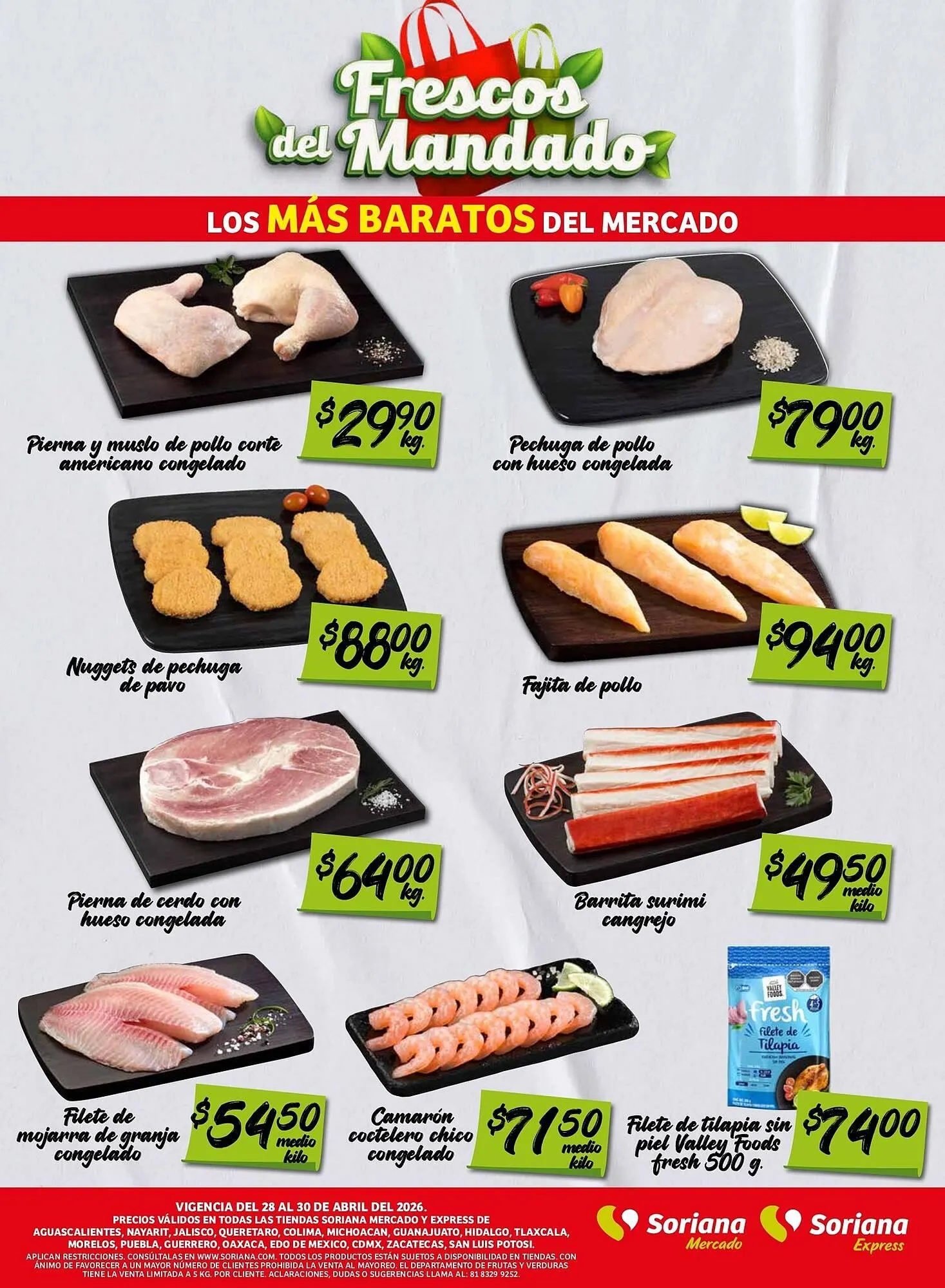 Catálogo de Folleto Soriana Mercado 28 de abril al 30 de abril 2026 - Pagina 2