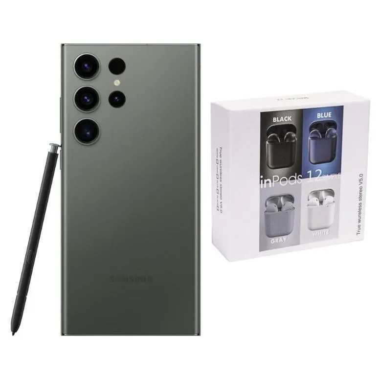 Samsung Galaxy S23 Ultra Reacondicionado + Audífonos Genéricos