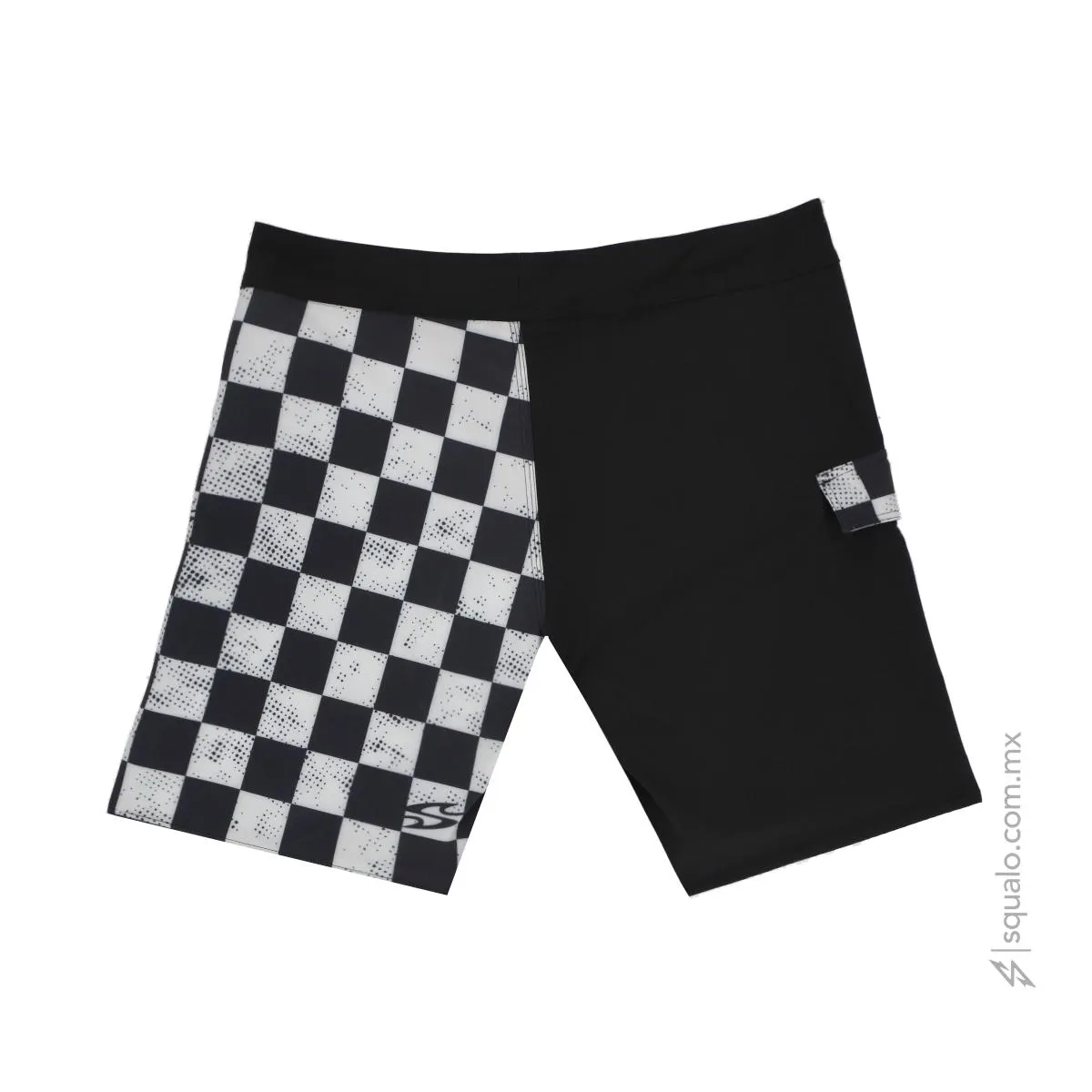 Traje de baño Boardshort Punkie I Multicolor Negro