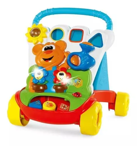 Pata pata Chicco Caminador baby gardener musical color blanco