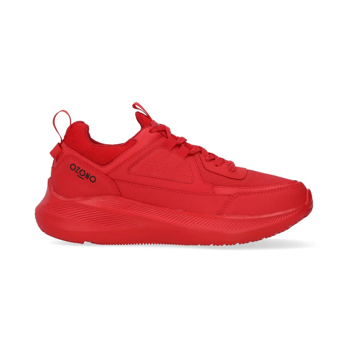 SNEAKER OZONO PARA HOMBRE ESTILO 627202 ROJO