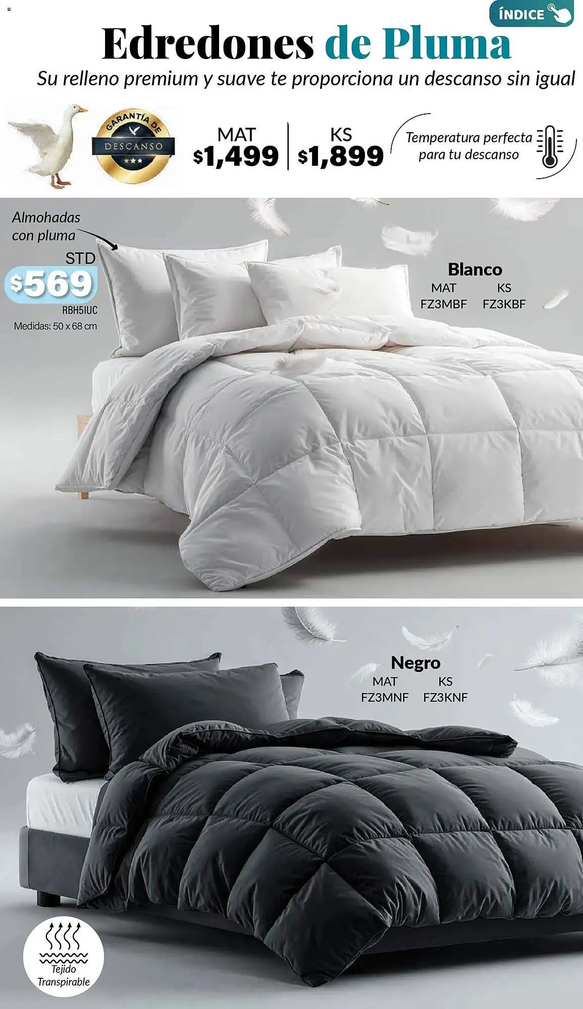 Catálogo de Catálogo Colchas Concord 1 de noviembre al 1 de febrero 2026 - Pagina 238