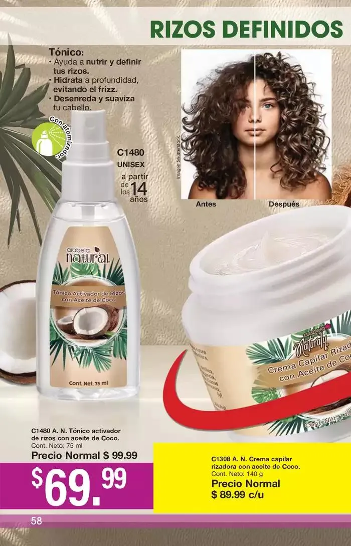 Catálogo de Arabela Campaña 11 2 de mayo al 15 de mayo 2025 - Pagina 58