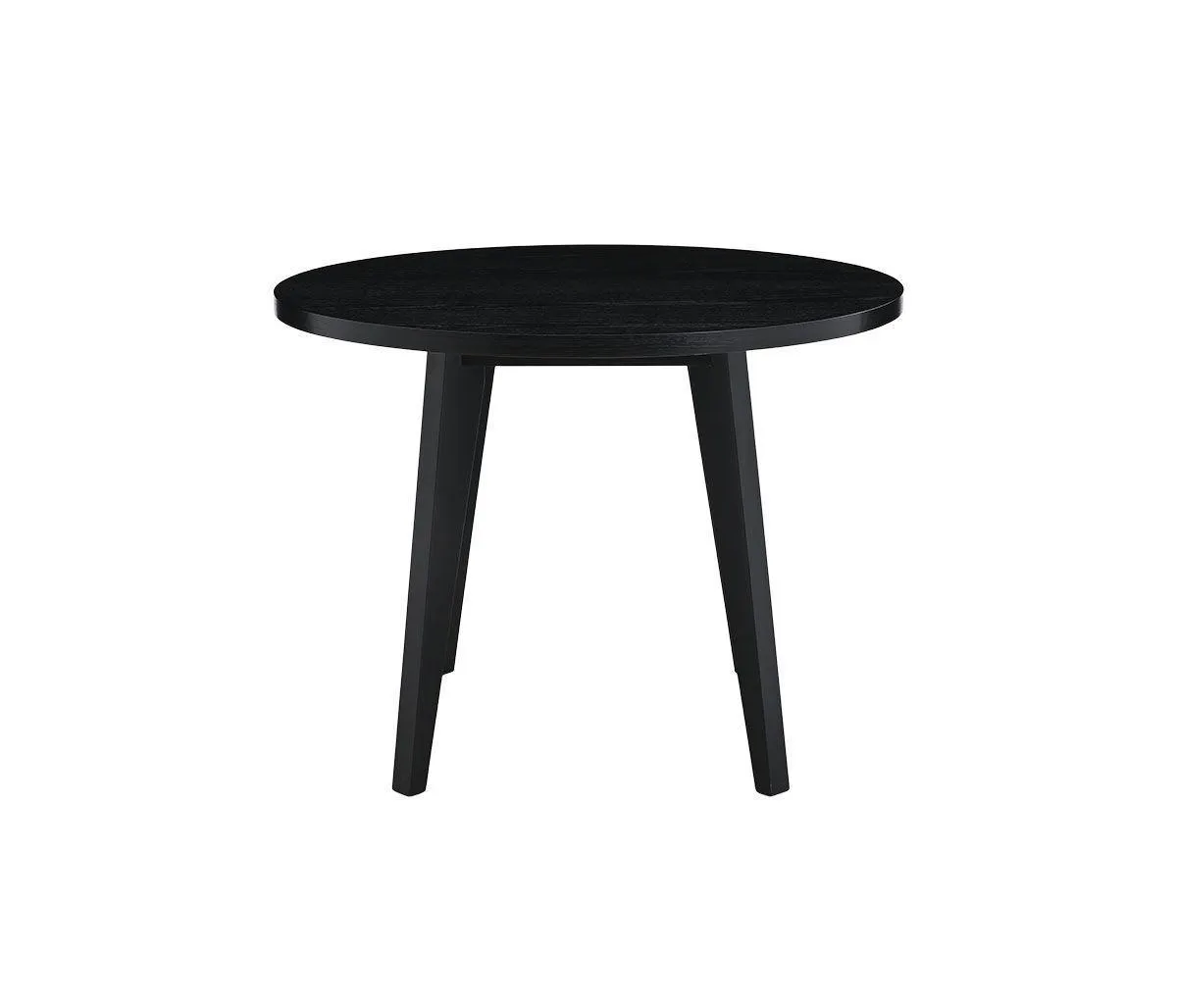 Mesa de comedor Evo 100 cm redonda - Negro