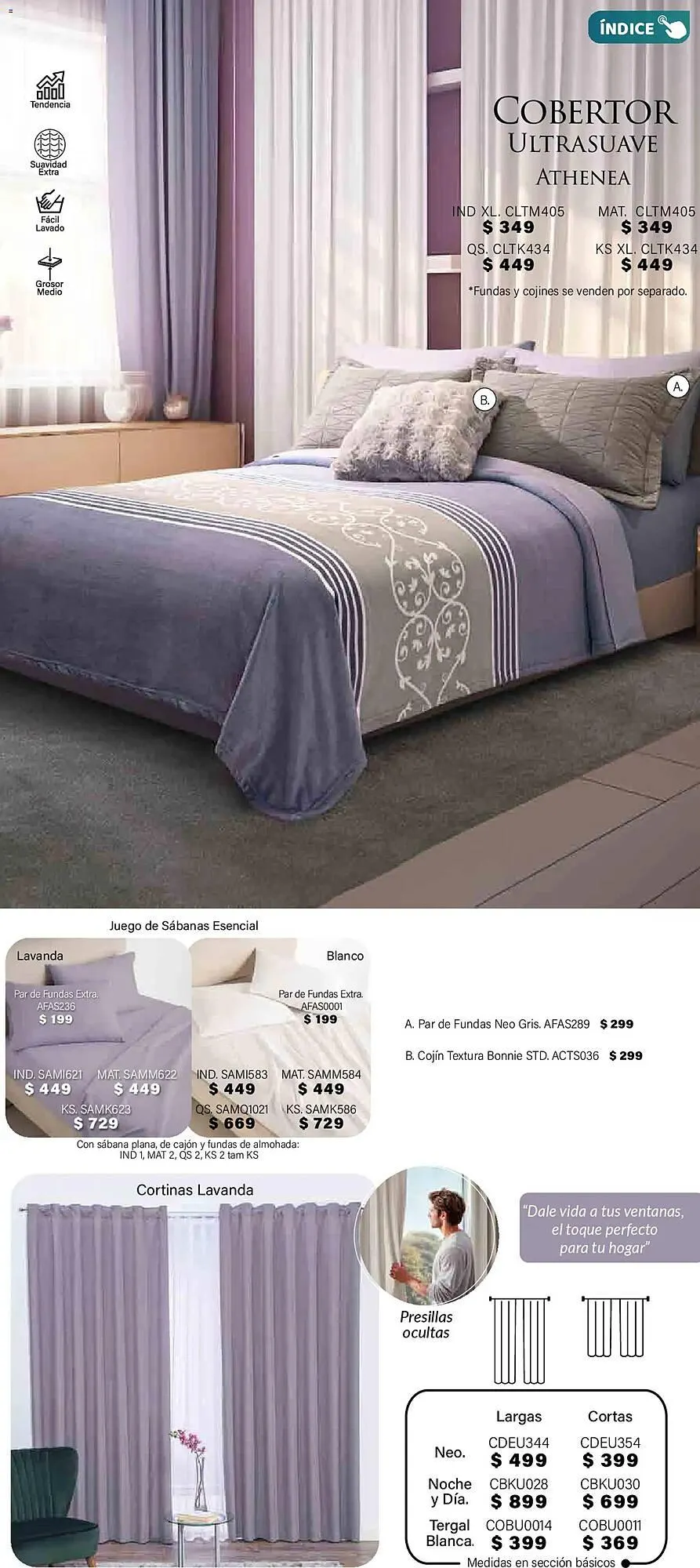 Catálogo de Catálogo Colchas Concord 1 de noviembre al 1 de febrero 2026 - Pagina 414