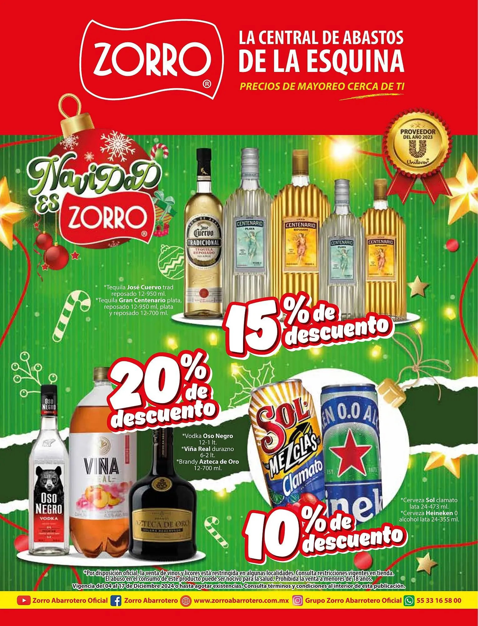 Catálogo de Catálogo Zorro 4 de diciembre al 17 de diciembre 2024 - Pagina 1