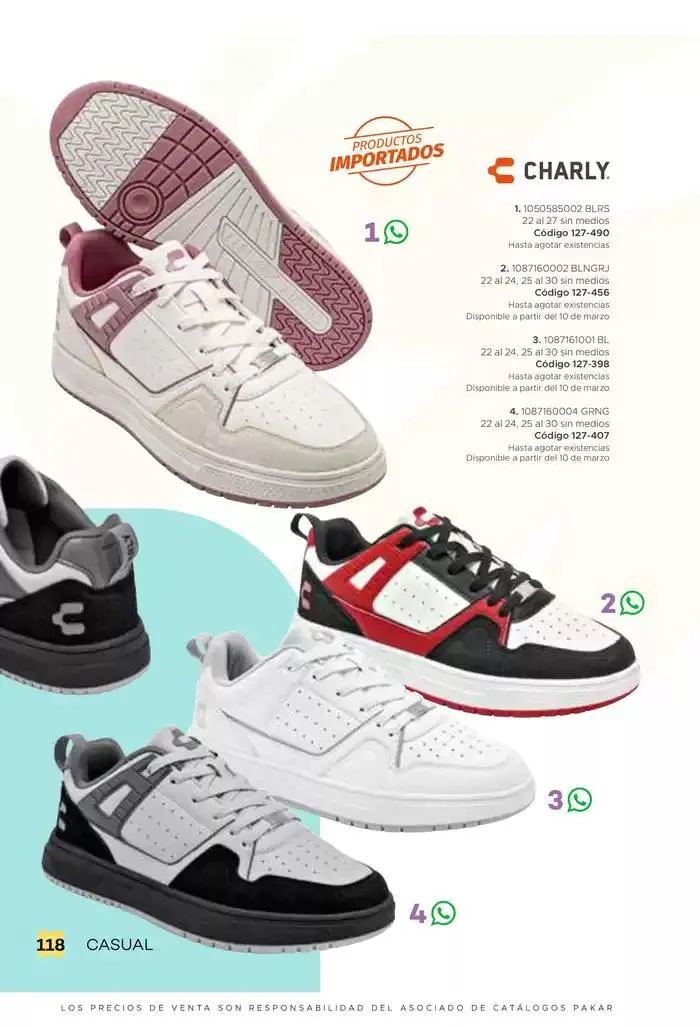 Catálogo de Pakar Casual 31 de enero al 31 de agosto 2025 - Pagina 118