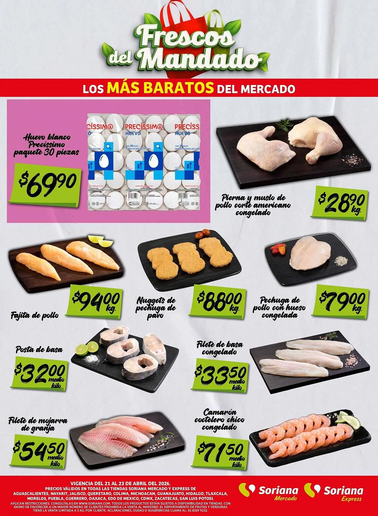 Catálogo de Folleto Soriana Mercado 21 de abril al 23 de abril 2026 - Pagina 2