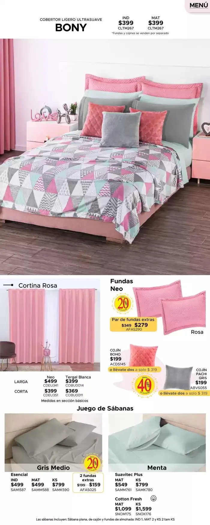 Catálogo de Ofertas Colchas Concord 4 de marzo al 31 de marzo 2025 - Pagina 423