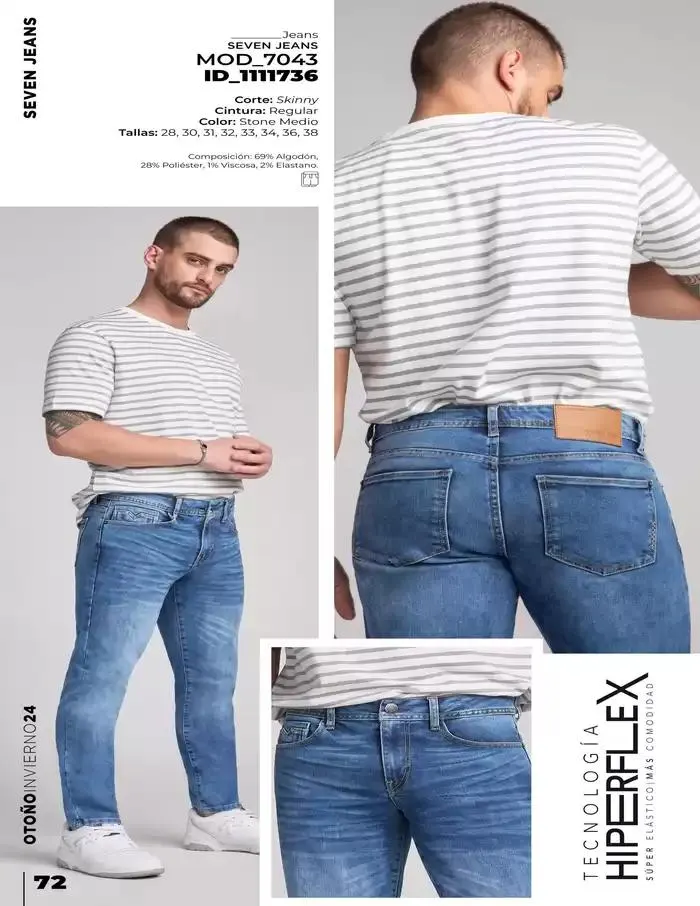 Catálogo de SEVEN JEANS | OTO-INV 1 de octubre al 31 de enero 2025 - Pagina 72
