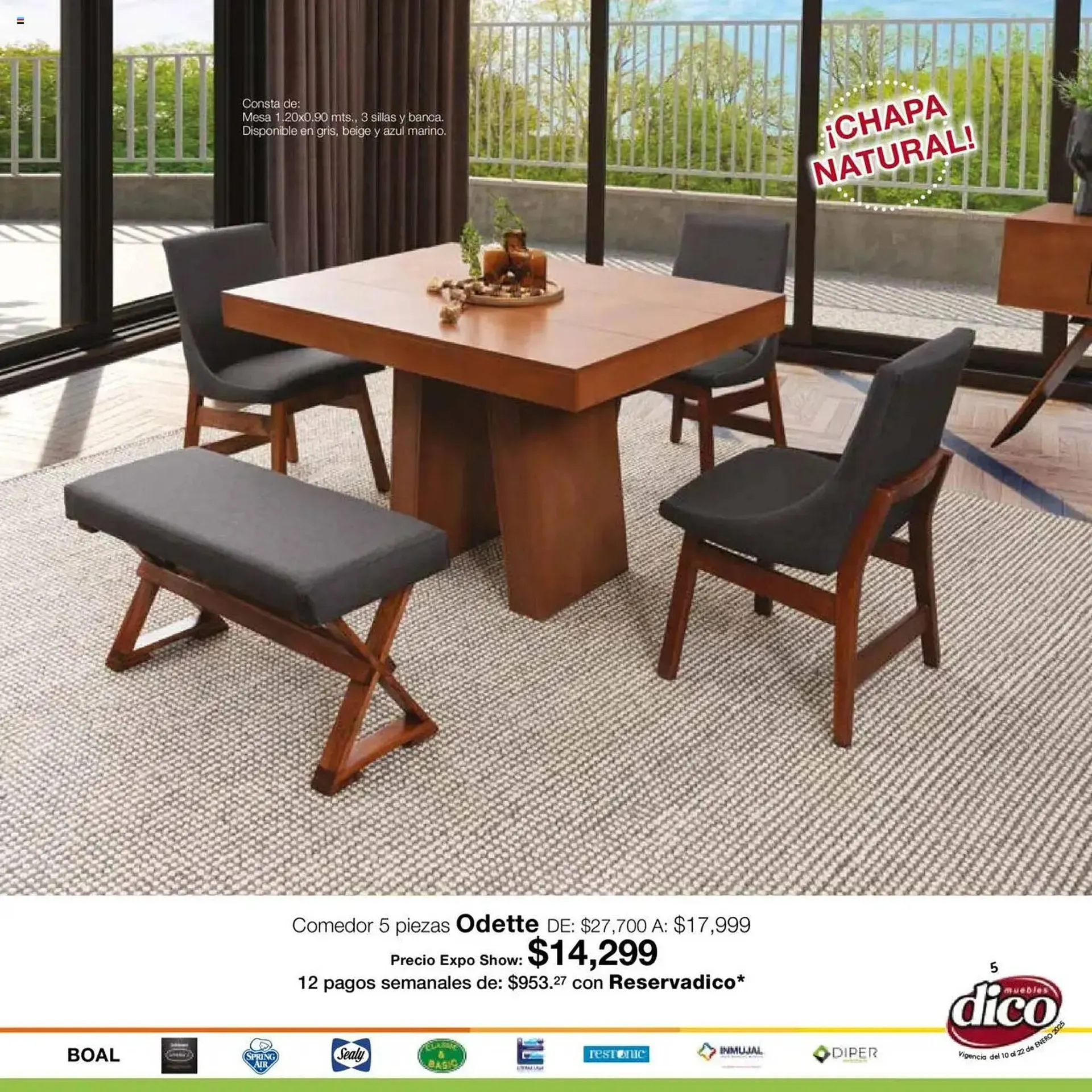 Catálogo de Catálogo Muebles Dico 10 de enero al 22 de enero 2025 - Pagina 5