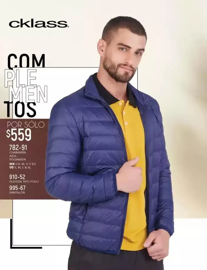 Catálogo de Catálogo Cklass Ropa Caballero Primavera Verano 2025 8 de enero al 30 de junio 2025 - Pagina 47