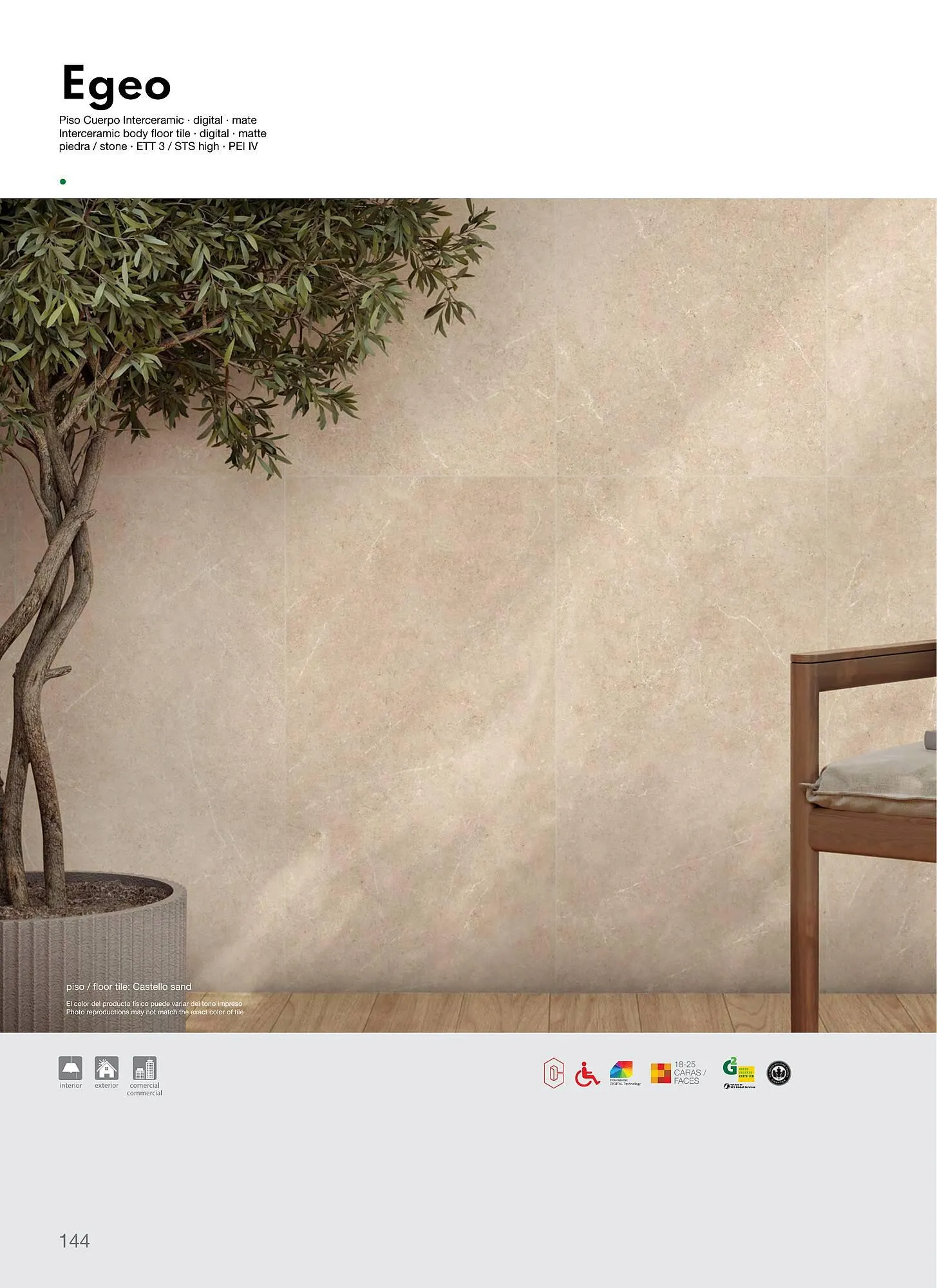 Catálogo de Catálogo Interceramic 12 de marzo al 31 de diciembre 2024 - Pagina 144