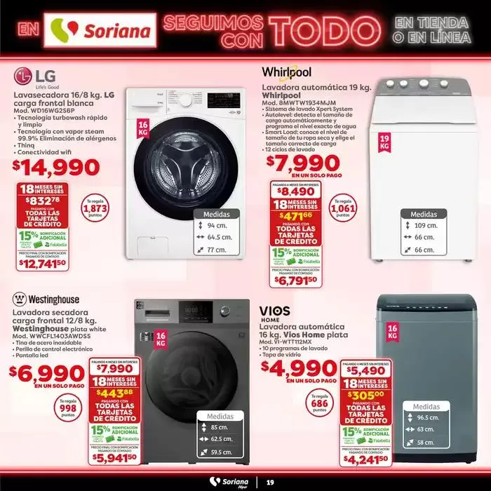 Catálogo de Folleto Seguimos con Todo Híper 19 de noviembre al 19 de noviembre 2024 - Pagina 19