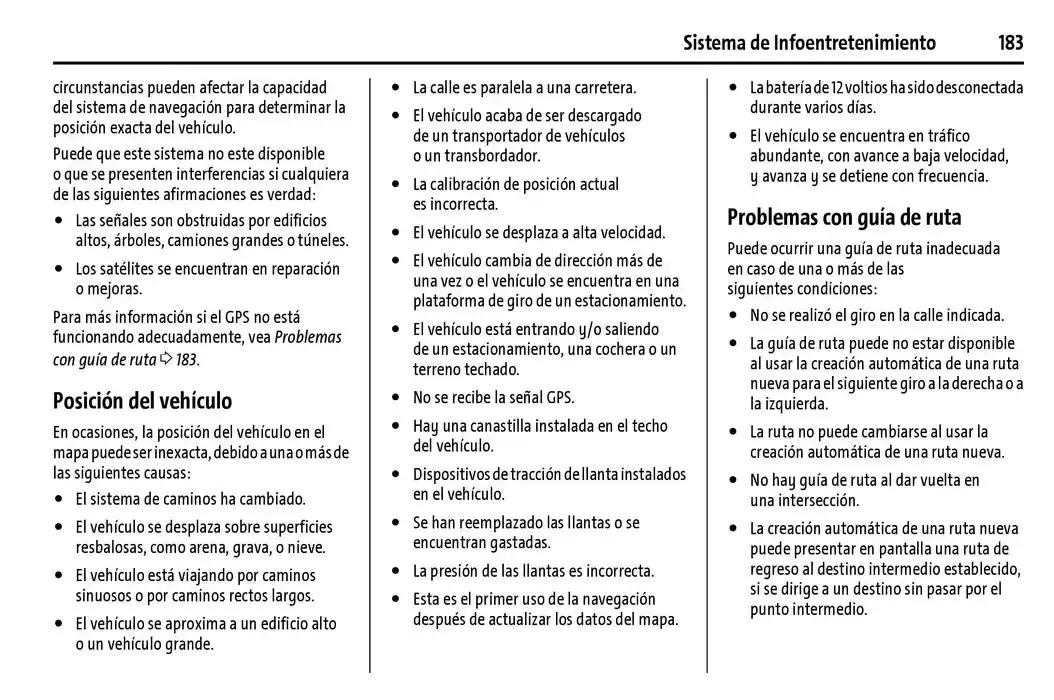 Catálogo de Cheyenne 2025 Manual del propietario 22 de enero al 31 de diciembre 2025 - Pagina 184