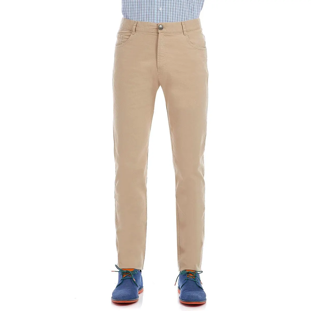Pantalón Casual | Café | Slim Fit