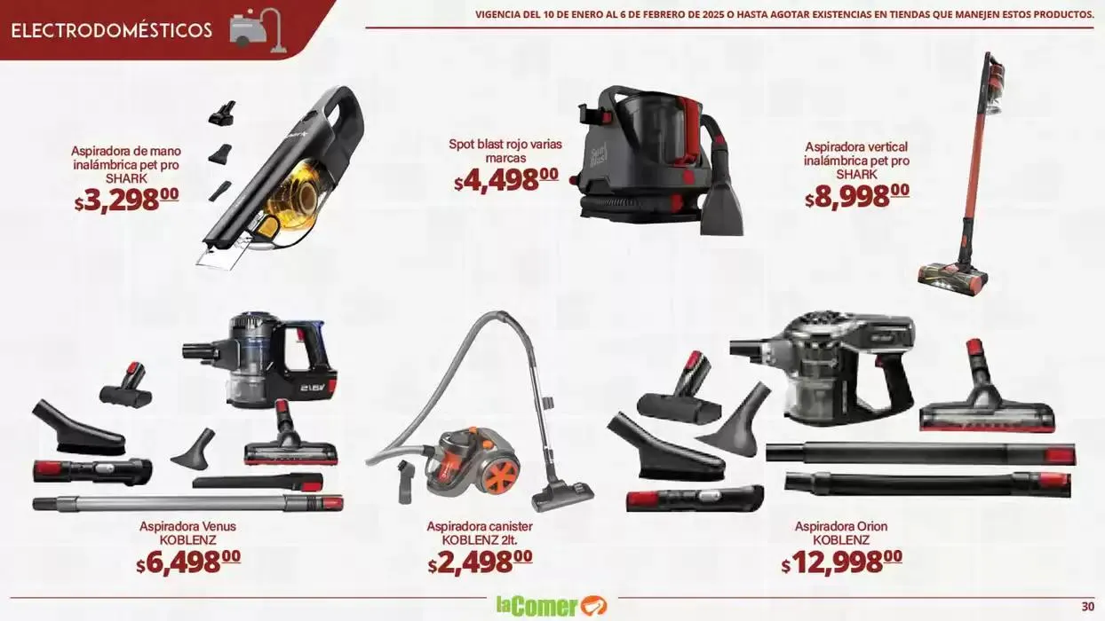 Catálogo de LIMPIA , Desinfecta, organiza, AHORRA 10 de enero al 6 de febrero 2025 - Pagina 30