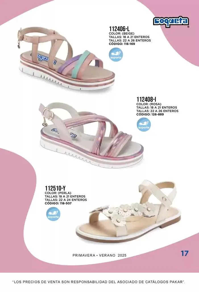 Catálogo de Pakar Coqueta 31 de enero al 31 de agosto 2025 - Pagina 17