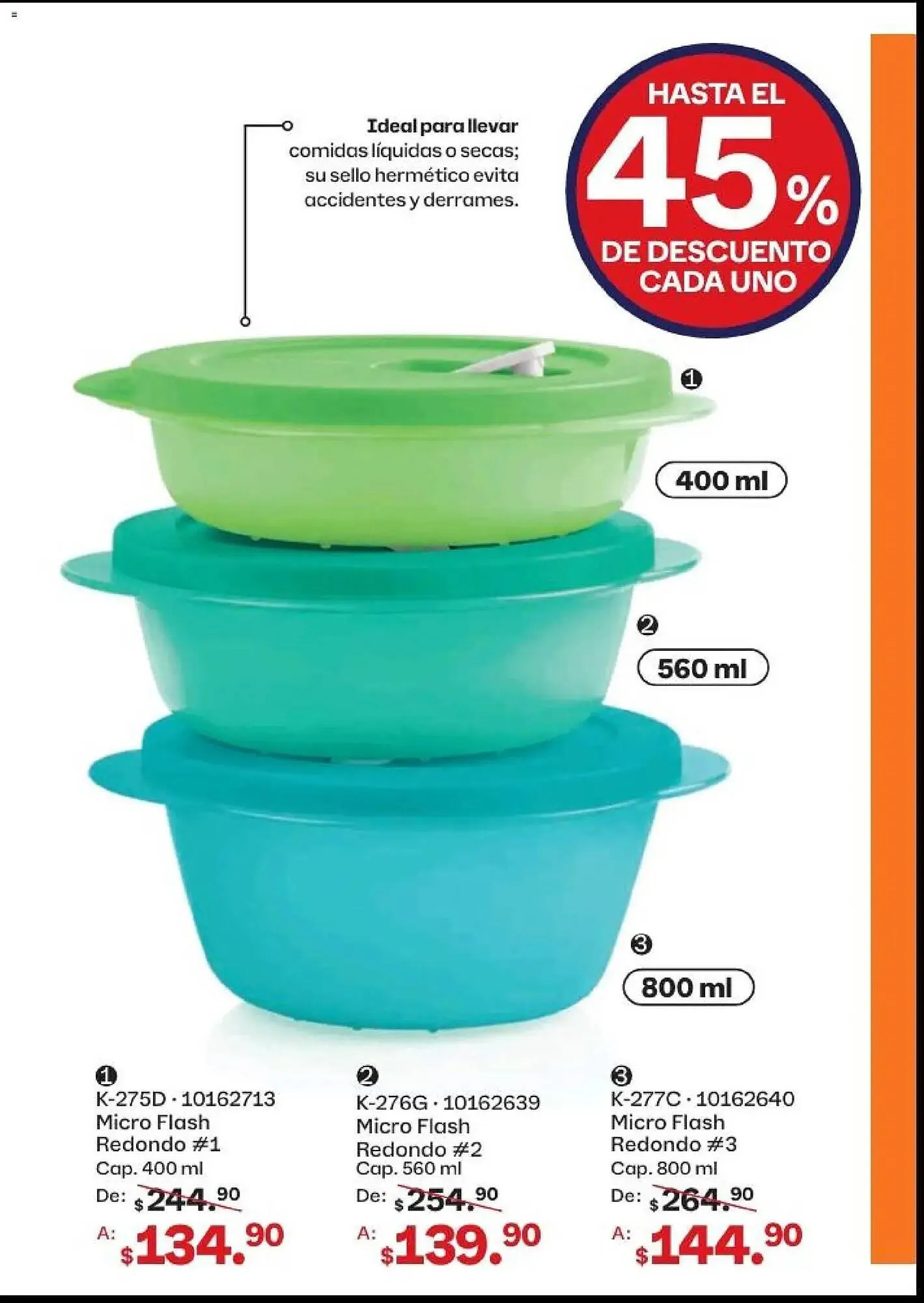 Catálogo de Catálogo Tupperware 20 de abril al 17 de mayo 2026 - Pagina 57