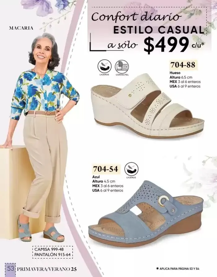 Catálogo de Catálogo Cklass Confort Primavera Verano 2025 México 8 de enero al 30 de junio 2025 - Pagina 49