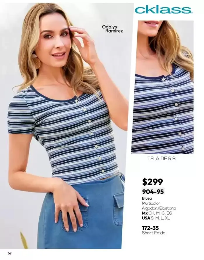 Catálogo de Catálogo Cklass Ropa Complemento de Verano 2025 México 1 de marzo al 30 de septiembre 2025 - Pagina 68