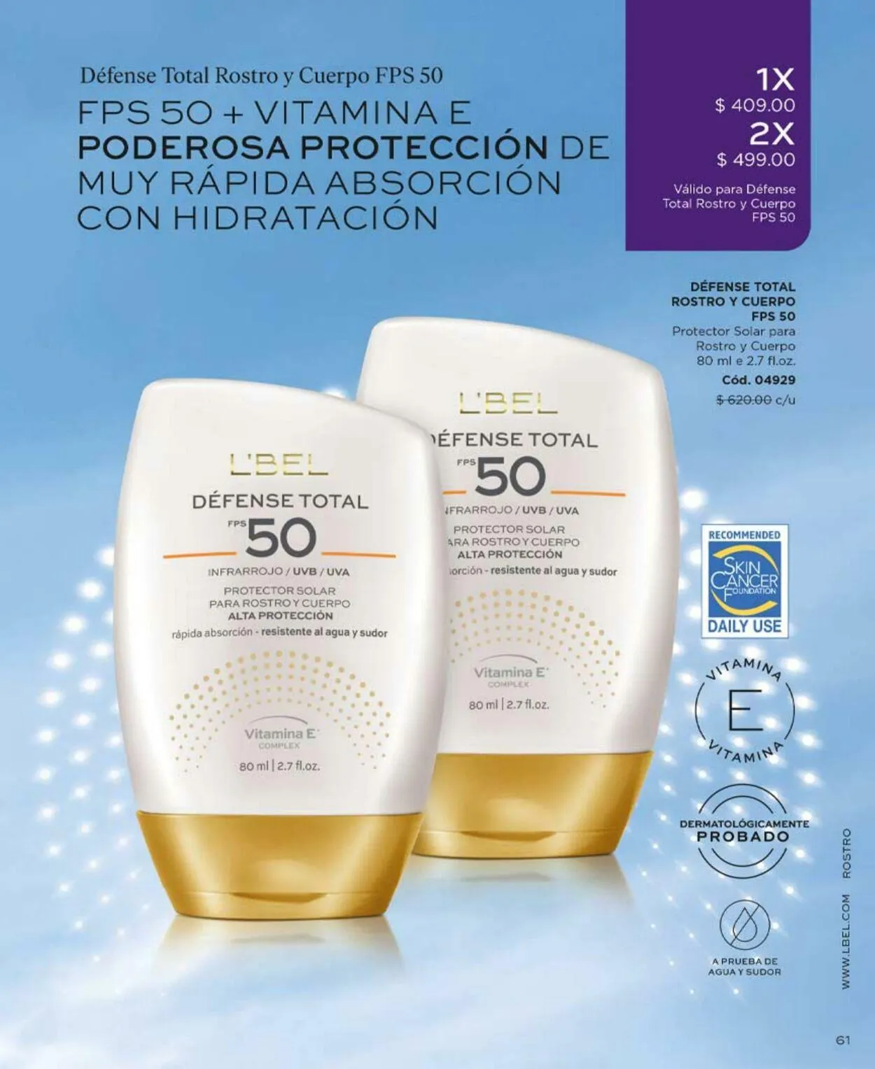 Catálogo de L'Bel Oferta actual 8 de mayo al 31 de mayo 2024 - Pagina 61