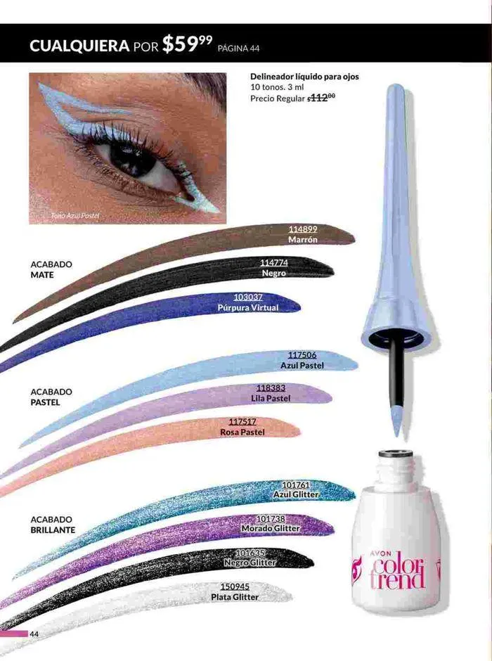 Catálogo de Avon COSMÉTICOS C15 14 de agosto al 18 de septiembre 2024 - Pagina 44