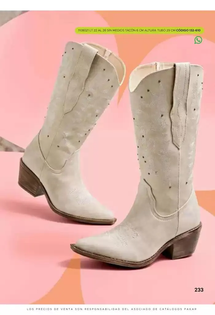 Catálogo de Pakar Mujer 31 de enero al 31 de agosto 2025 - Pagina 233