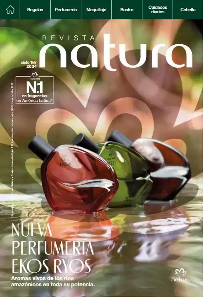 Catálogo de Revista Natura Ciclo 18 2024 8 de noviembre al 8 de diciembre 2024 - Pagina 1