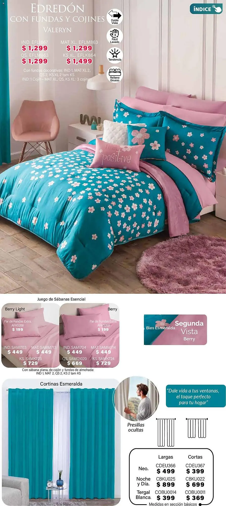 Catálogo de Catálogo Colchas Concord 1 de noviembre al 1 de febrero 2026 - Pagina 104