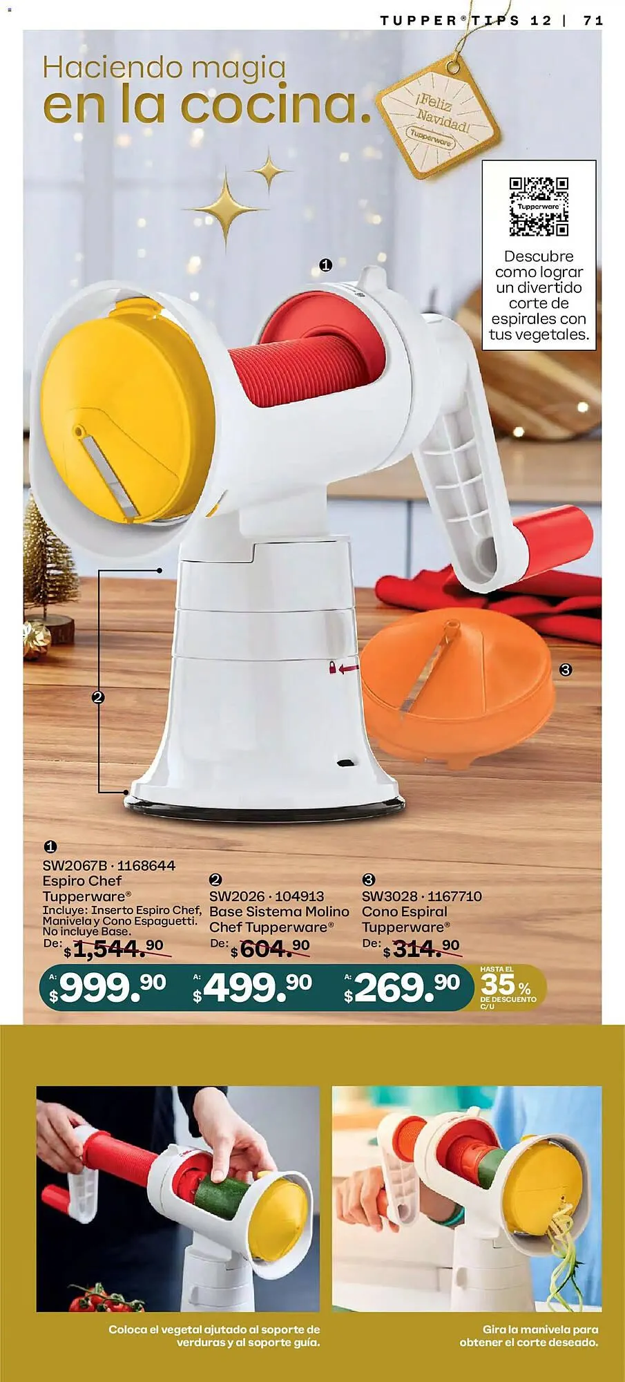Catálogo de Catálogo Tupperware 3 de noviembre al 1 de diciembre 2025 - Pagina 71