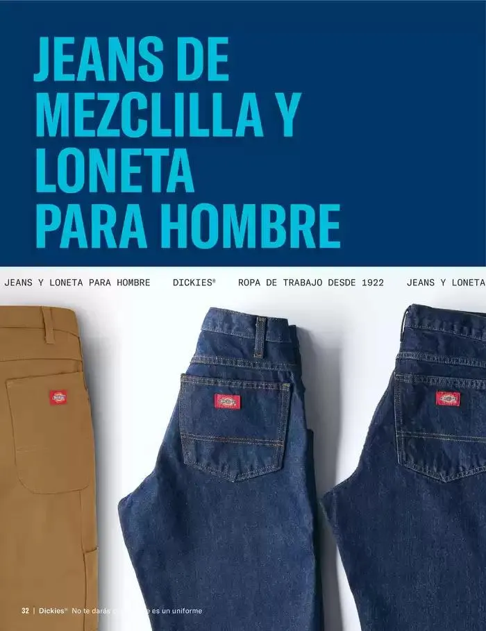 Catálogo de B2B Dickies Catalog 23 de octubre al 30 de abril 2025 - Pagina 32