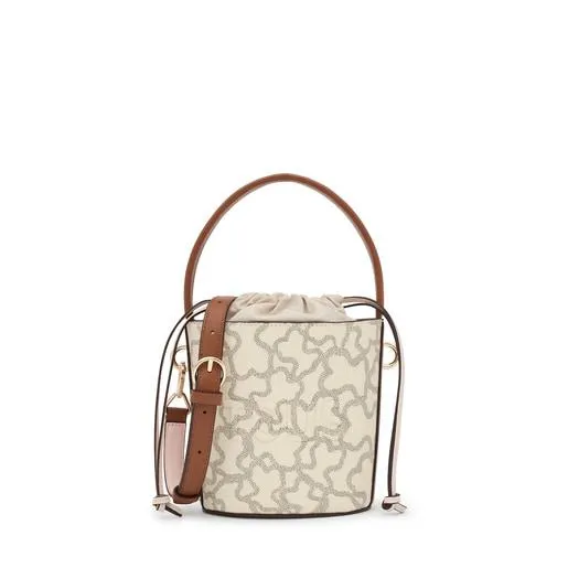 Bombonera pequeña beige Kaos Icon