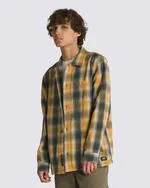 Camisas y Franelas Pemberton Ls Woven Amarillo/Negro SCMJ