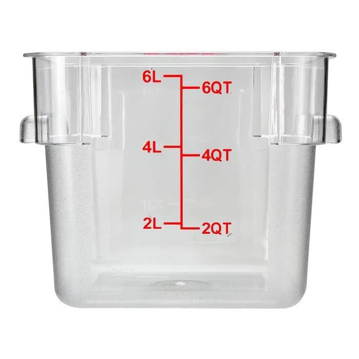 Contenedor de policarbonato cuadrado 6 L 94690 Tåvola