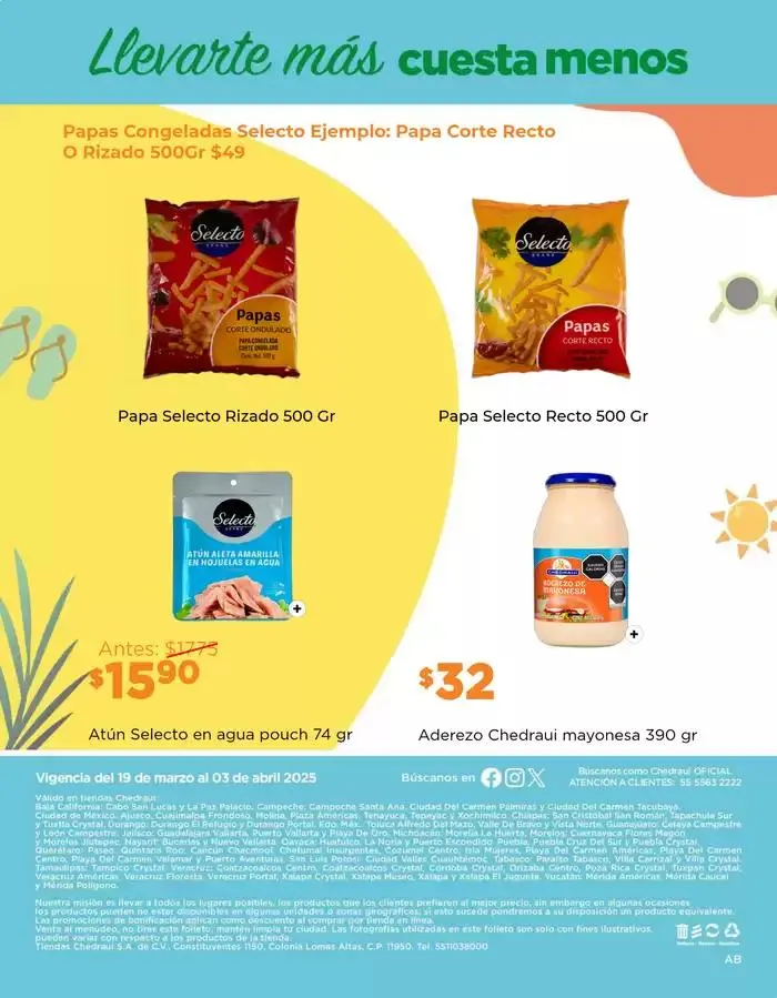 Catálogo de Ofertas Chedraui 26 de marzo al 3 de abril 2025 - Pagina 21
