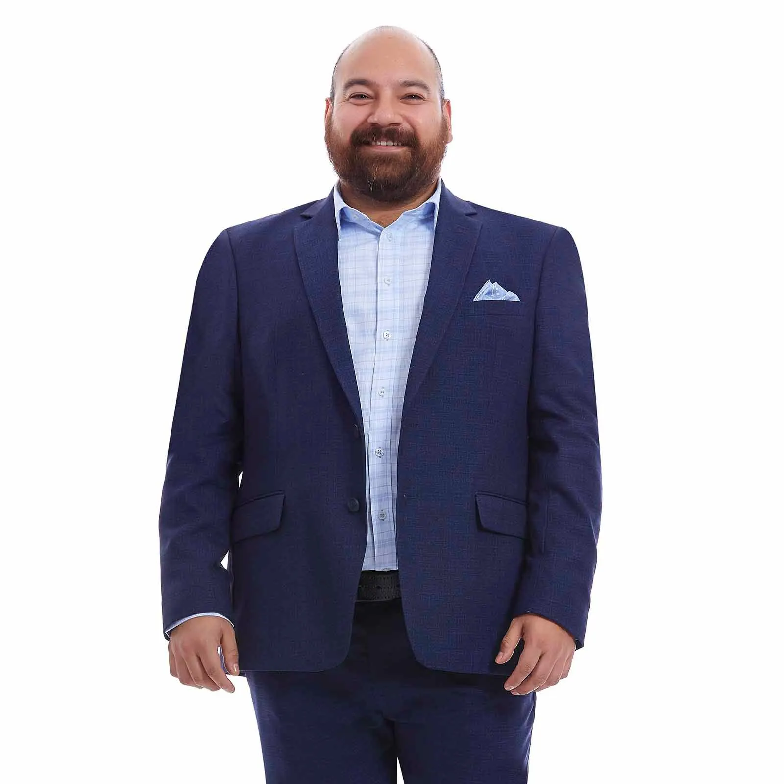 Saco formal para hombre | Azul Marino | Tallas extras