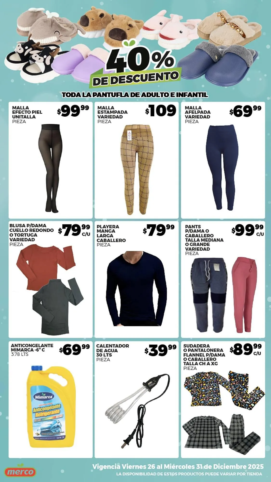 Catálogo de Folleto Merco 26 de diciembre al 31 de diciembre 2025 - Pagina 3