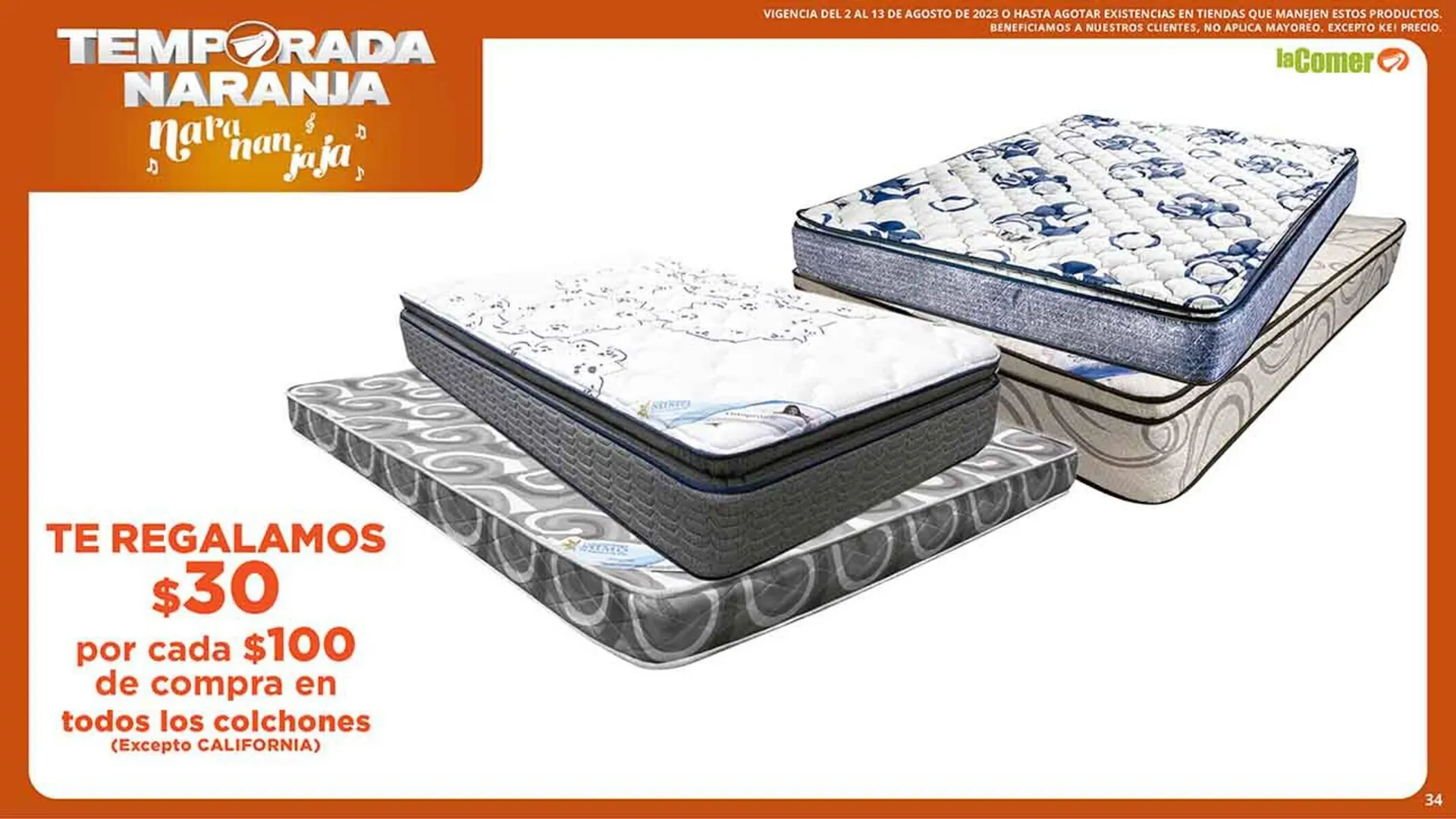 Catálogo de Catálogo La Comer 2 de agosto al 13 de agosto 2023 - Pagina 34