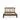 Cama matrimonial Maru - Gris Oscuro y Madera